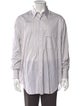 Giorgio Armani Striped Long Sleeve Dress Shirt