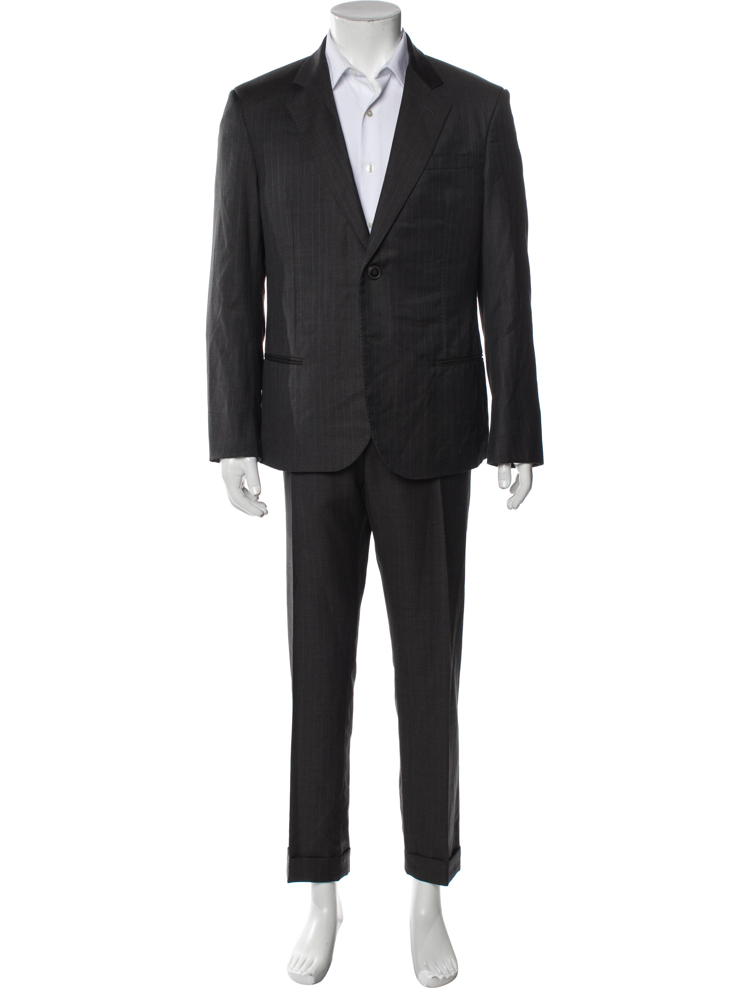 Giorgio Armani Striped Two-Piece Suit