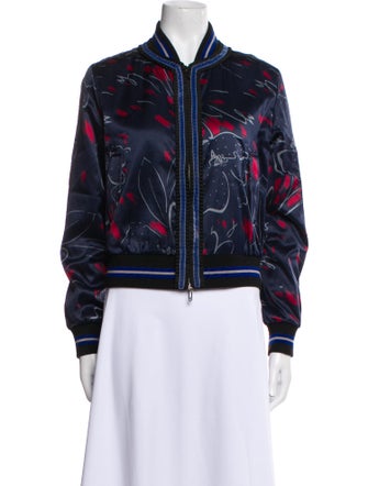 Giorgio Armani Printed Bomber Jacket