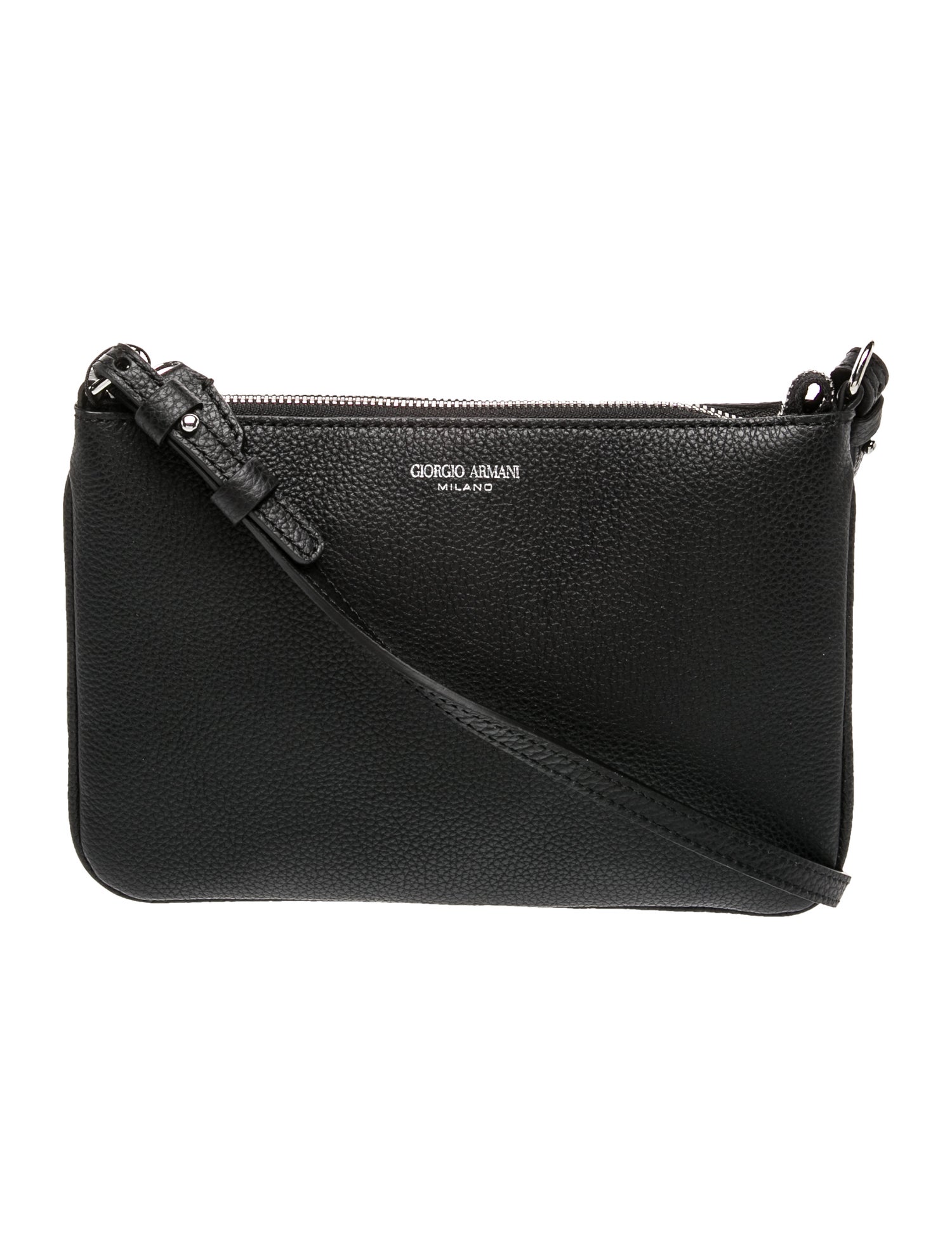 Giorgio Armani Leather Crossbody Bag w/ Tags