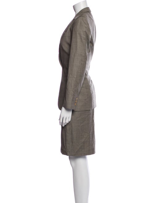 Giorgio Armani Wool Skirt Suit