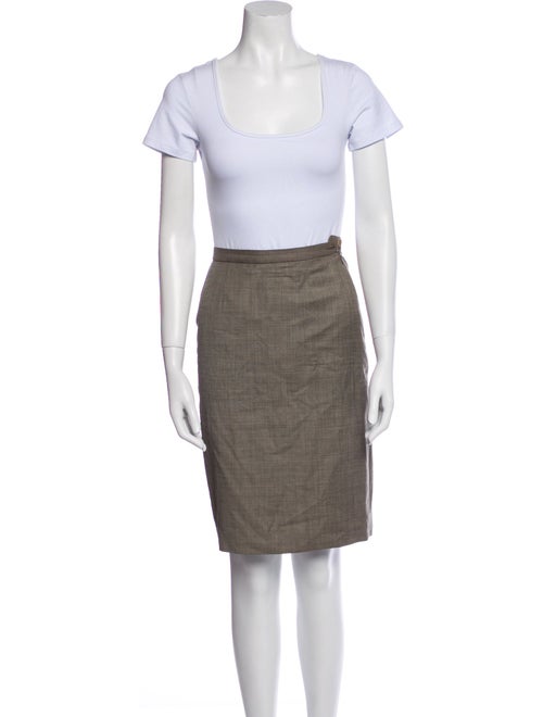 Giorgio Armani Wool Skirt Suit