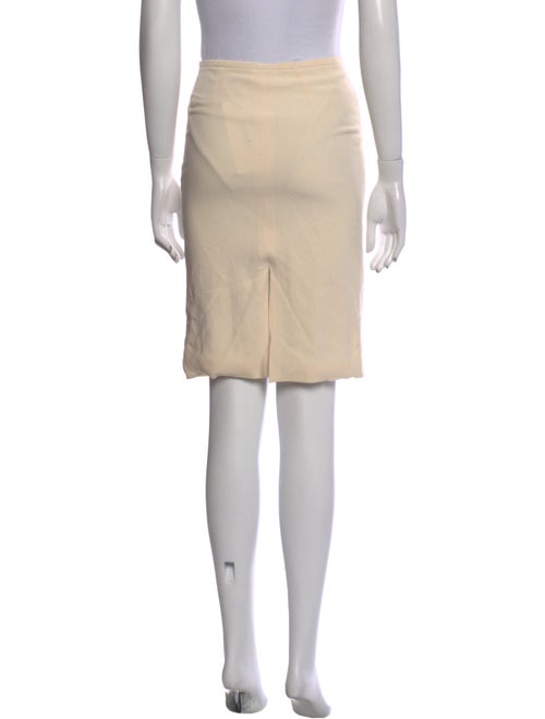 Giorgio Armani Linen Knee-Length Skirt