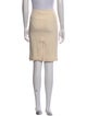 Giorgio Armani Linen Knee-Length Skirt