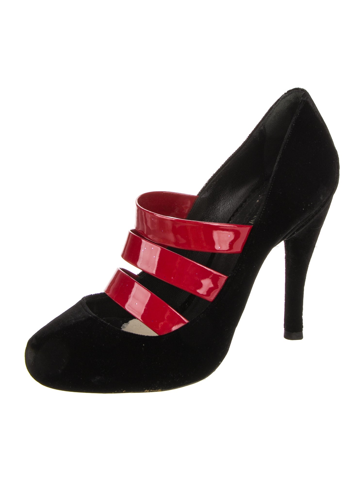 Giorgio Armani Velvet Pumps