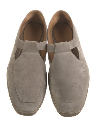 Giorgio Armani Suede Espadrilles