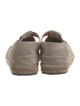 Giorgio Armani Suede Espadrilles