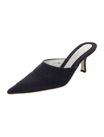 Giorgio Armani Satin Mules