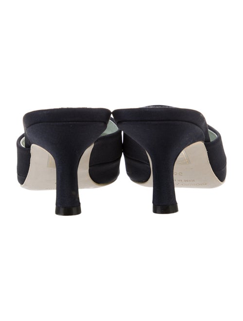 Giorgio Armani Satin Mules