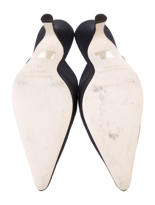 Giorgio Armani Satin Mules
