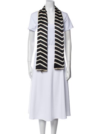 Giorgio Armani Cashmere Striped Scarf