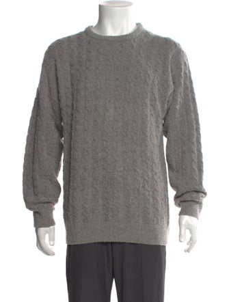 Giorgio Armani Wool Crew Neck Pullover