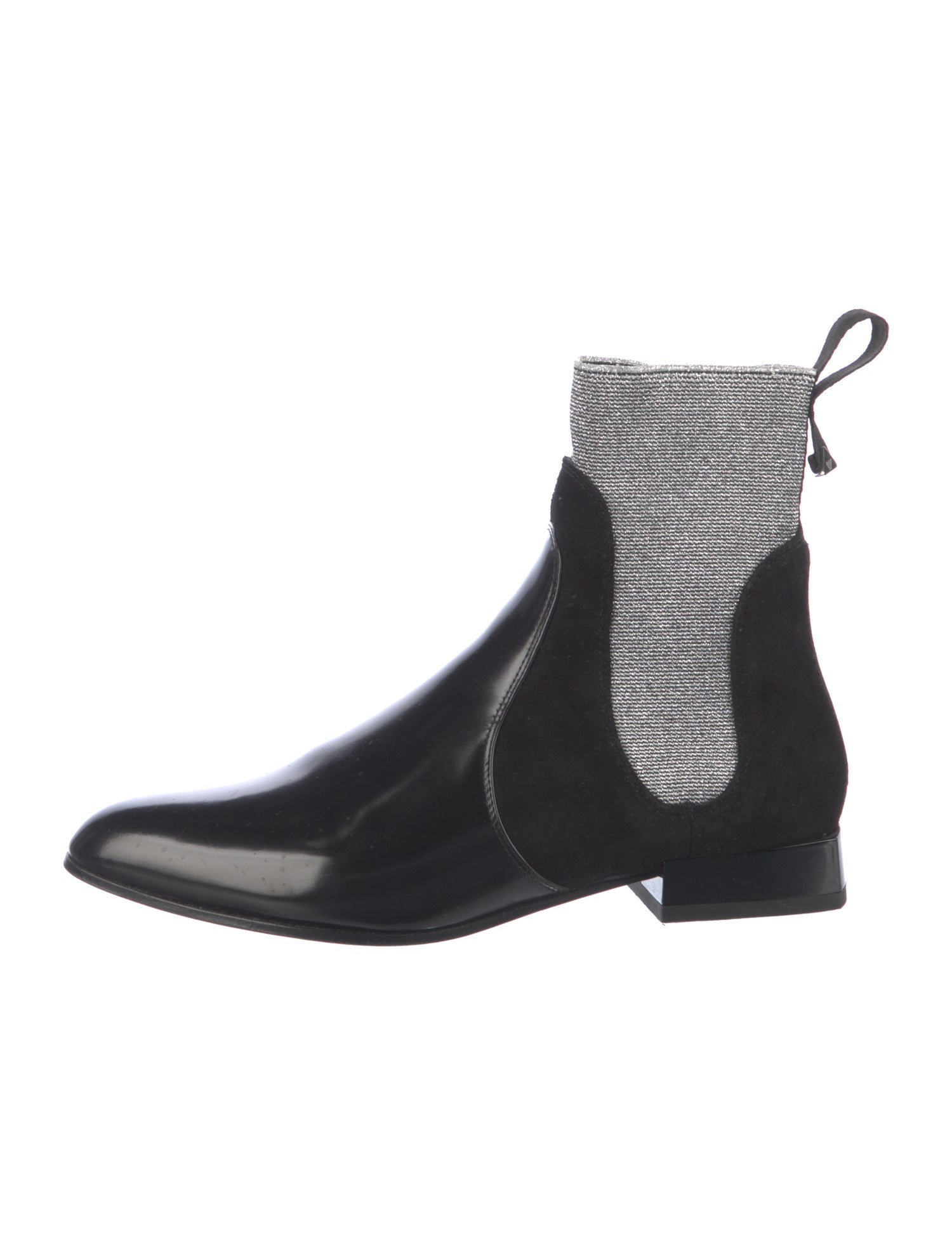 Giorgio Armani Leather Chelsea Boots