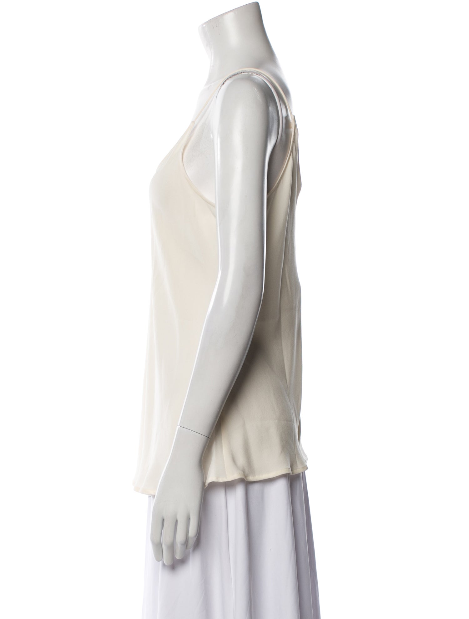 Giorgio Armani Silk Scoop Neck Top w/ Tags