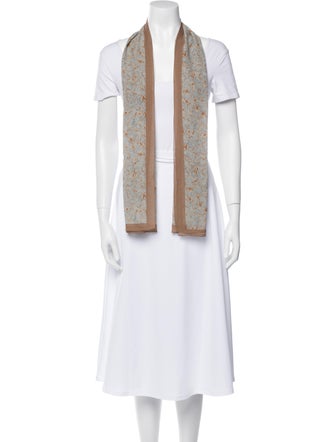 Giorgio Armani Silk Printed Scarf