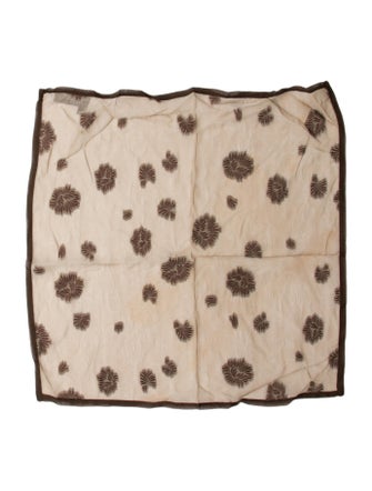 Giorgio Armani Silk Printed Bandana