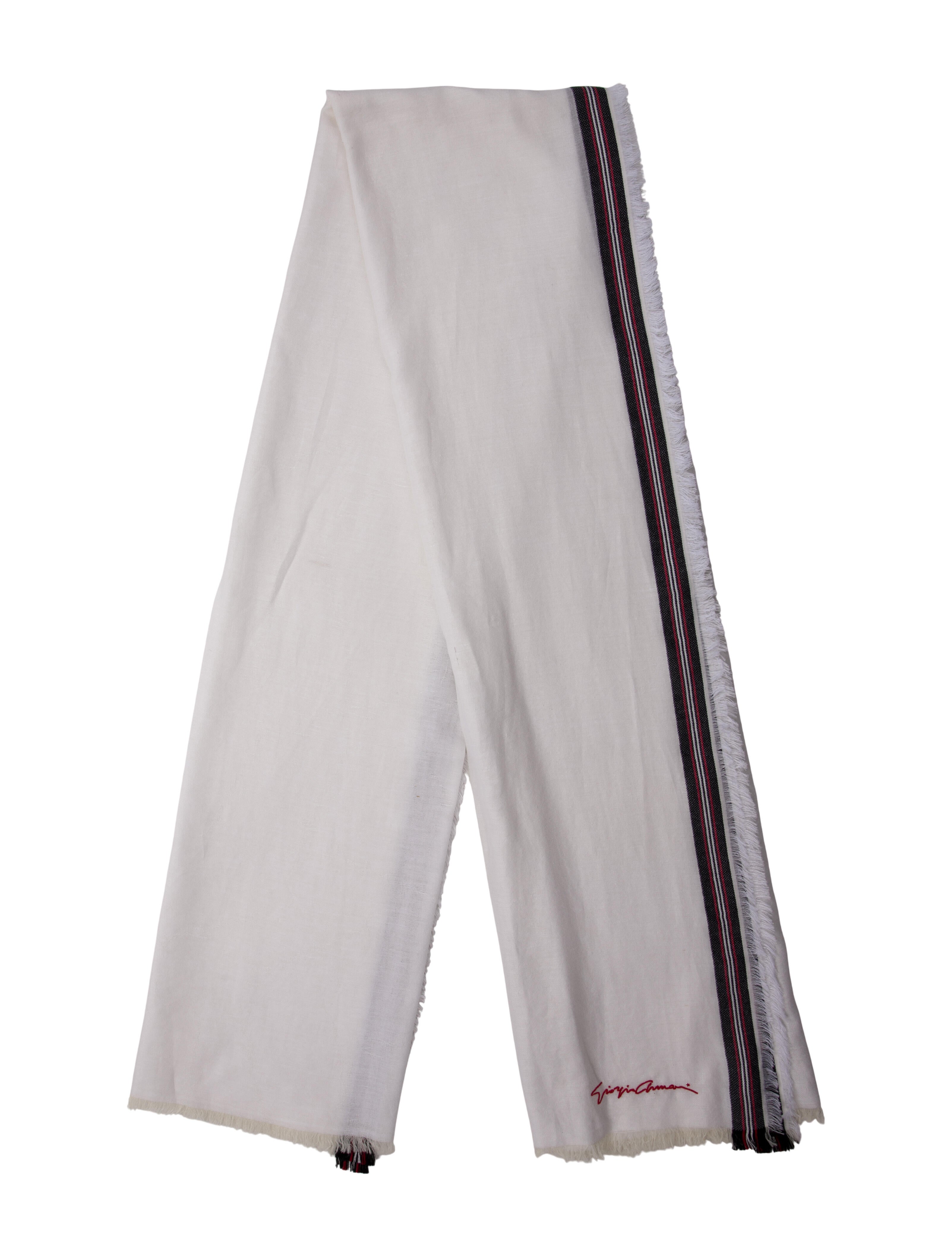 Giorgio Armani Striped Scarf