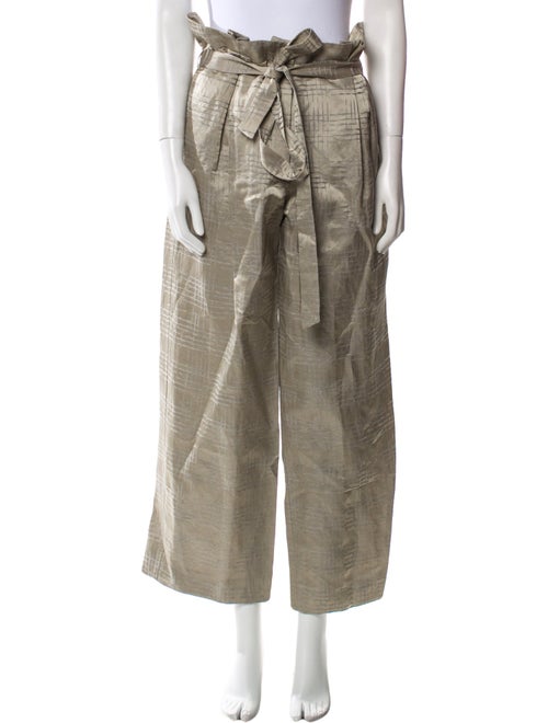 Giorgio Armani Linen Wide Leg Pants