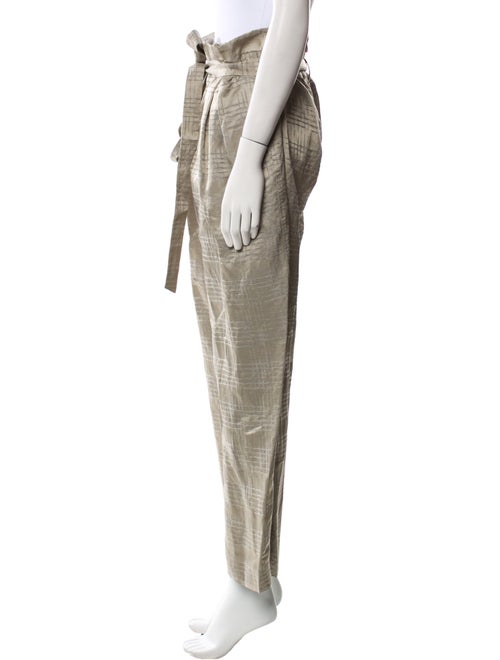 Giorgio Armani Linen Wide Leg Pants