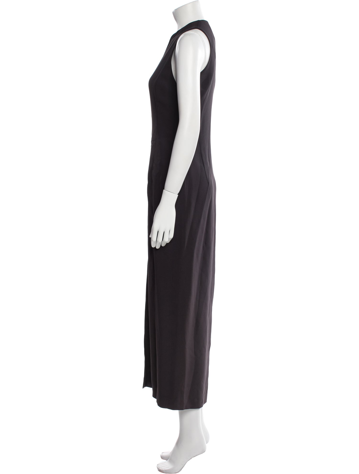 Giorgio Armani V-Neck Long Dress