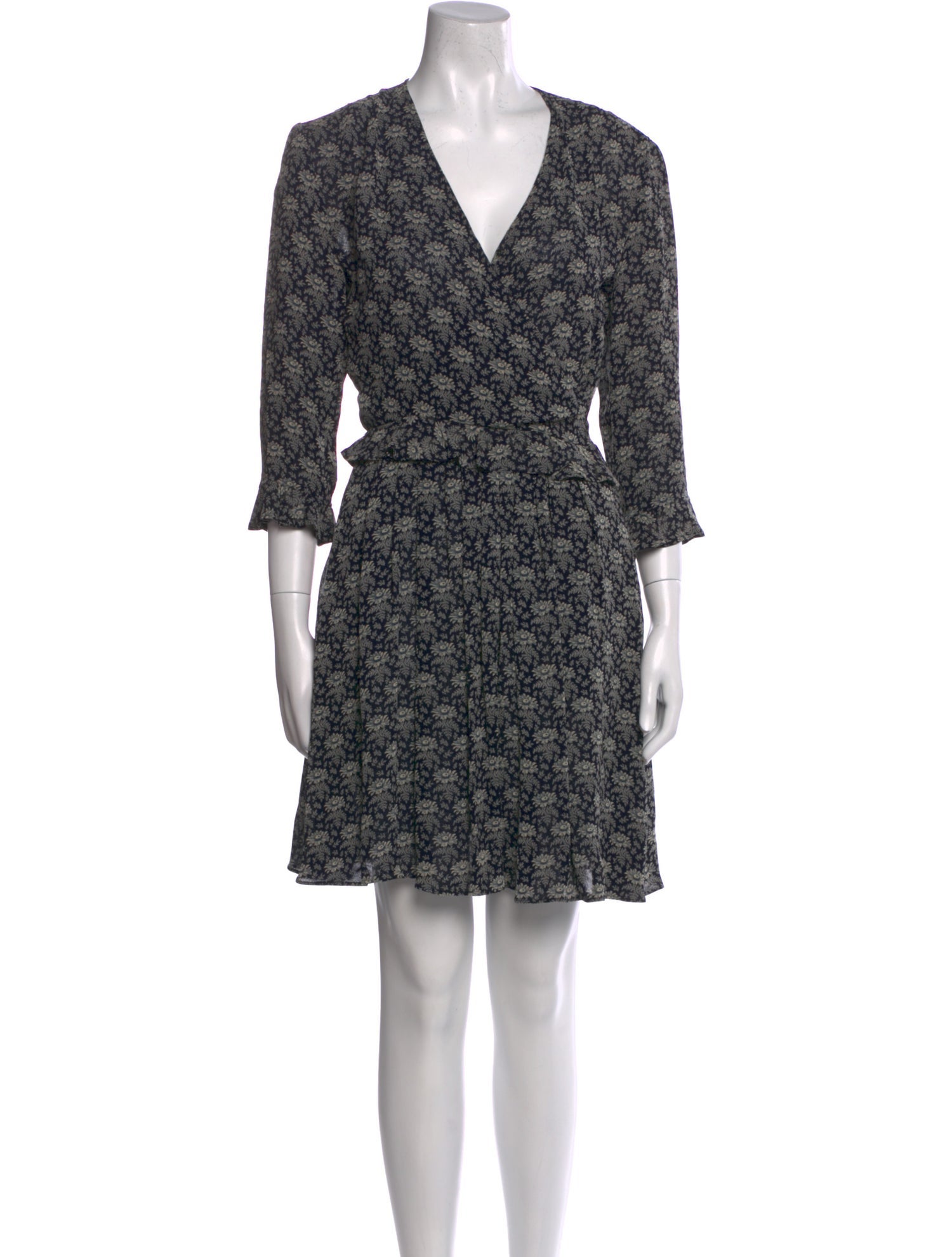 Giorgio Armani Floral Print Mini Dress