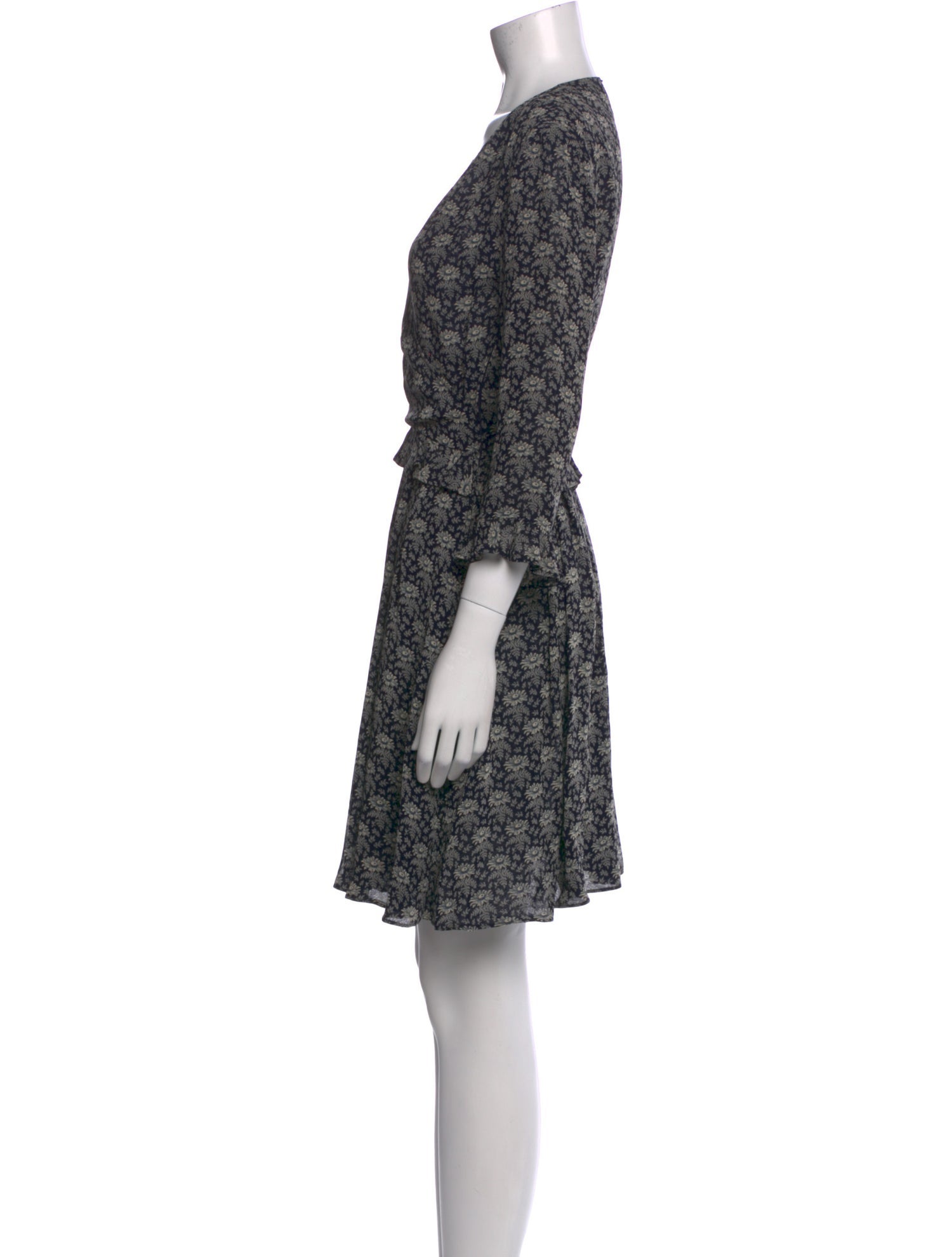 Giorgio Armani Floral Print Mini Dress