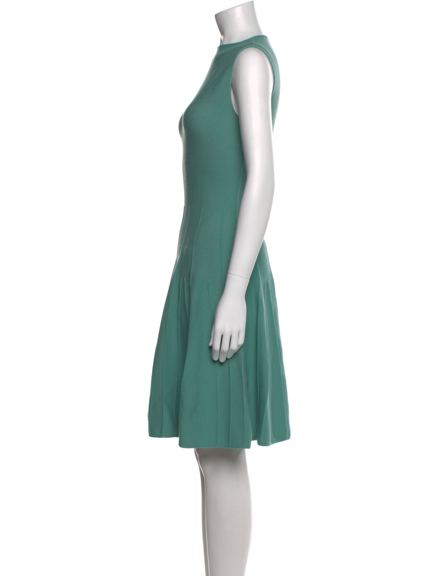 Giorgio Armani Bateau Neckline Midi Length Dress