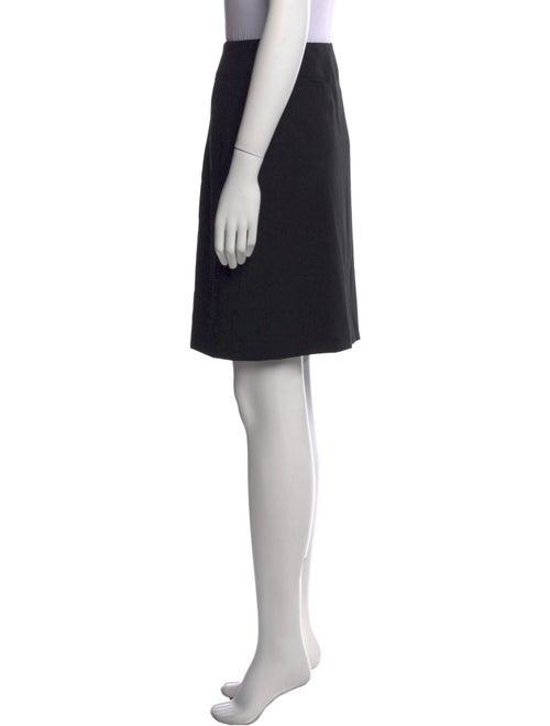 Giorgio Armani Virgin Wool Knee-Length Skirt