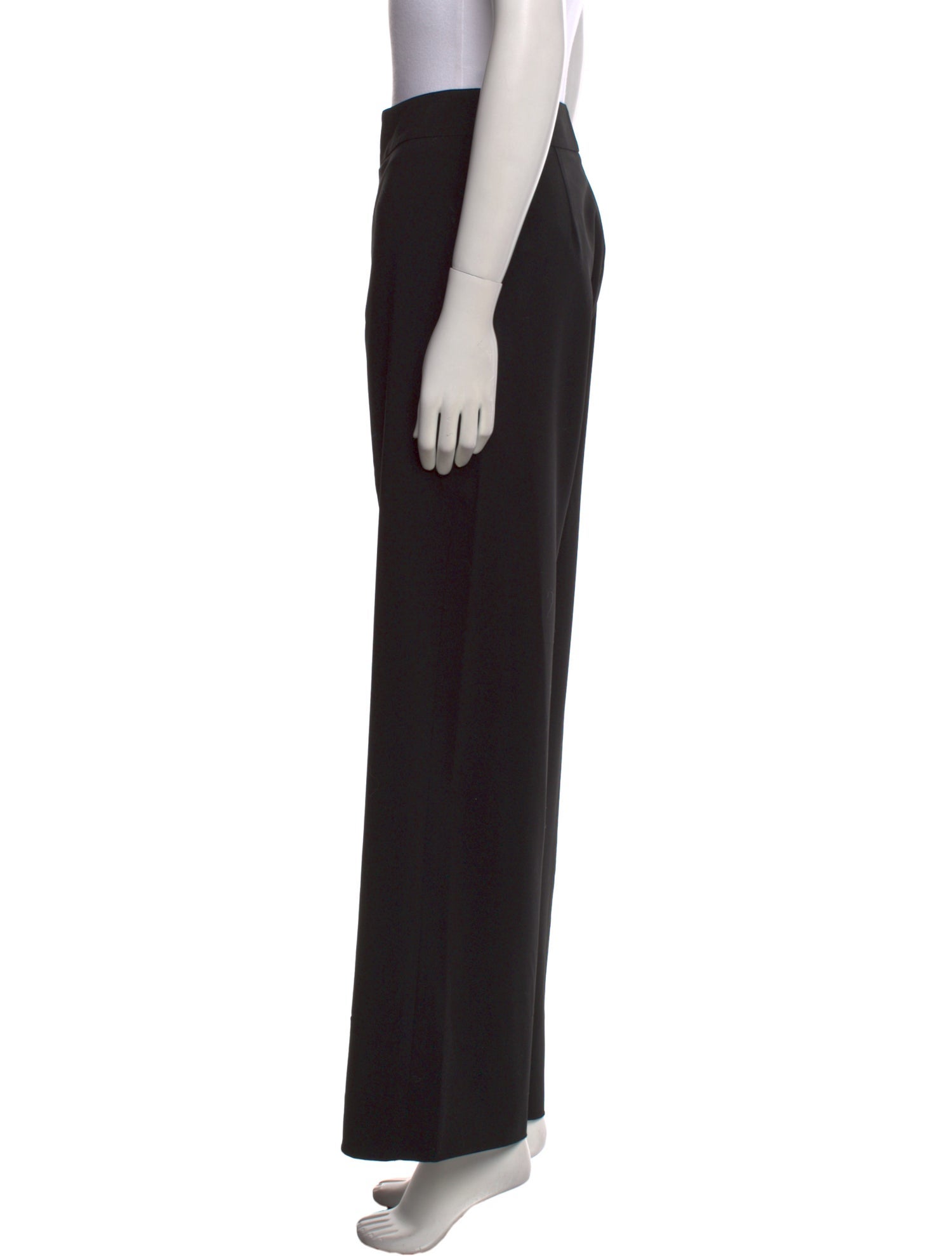 Giorgio Armani Virgin Wool Wide Leg Pants