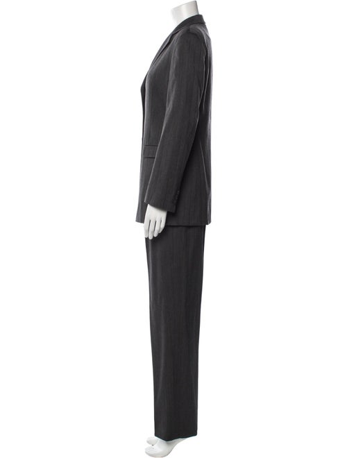 Giorgio Armani Wool Grosgrain Trim Pantsuit
