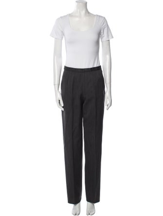 Giorgio Armani Wool Grosgrain Trim Pantsuit