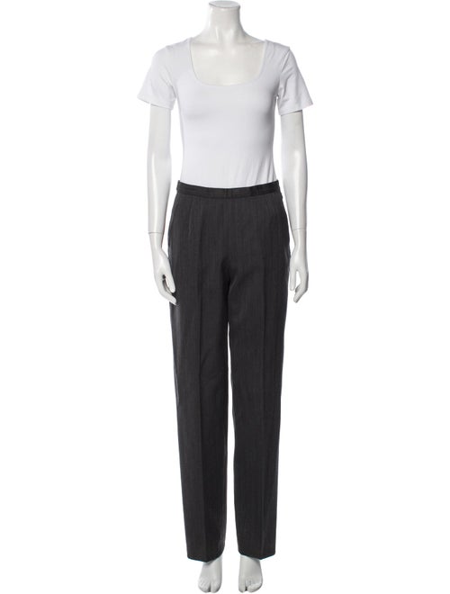 Giorgio Armani Wool Grosgrain Trim Pantsuit