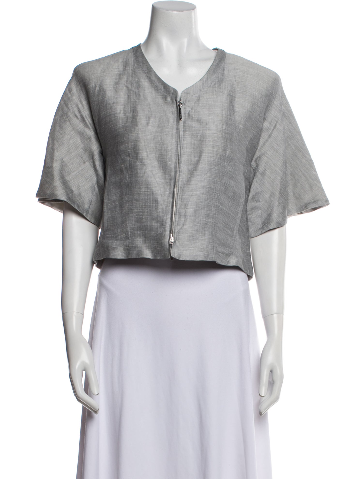 Giorgio Armani Linen Bolero