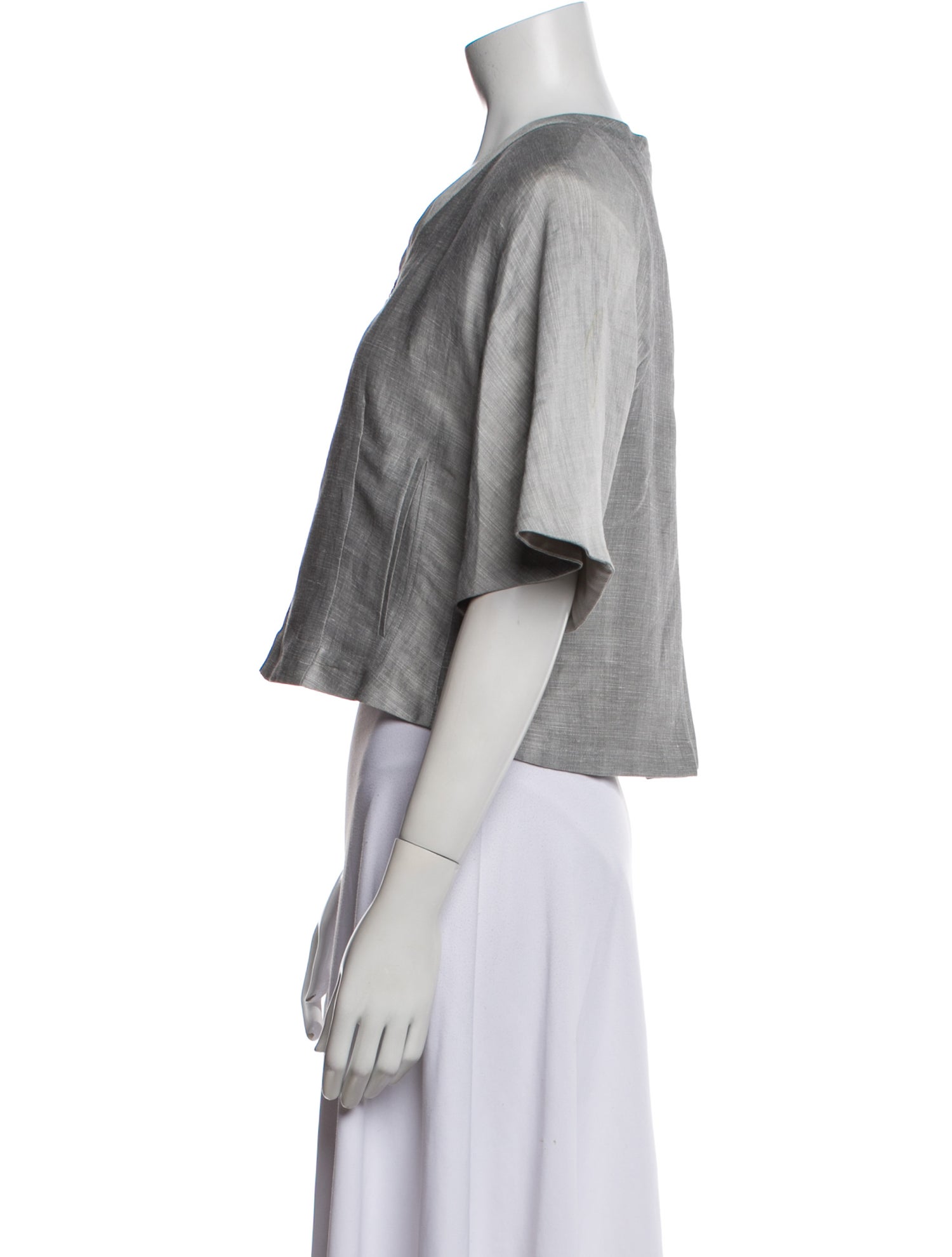 Giorgio Armani Linen Bolero
