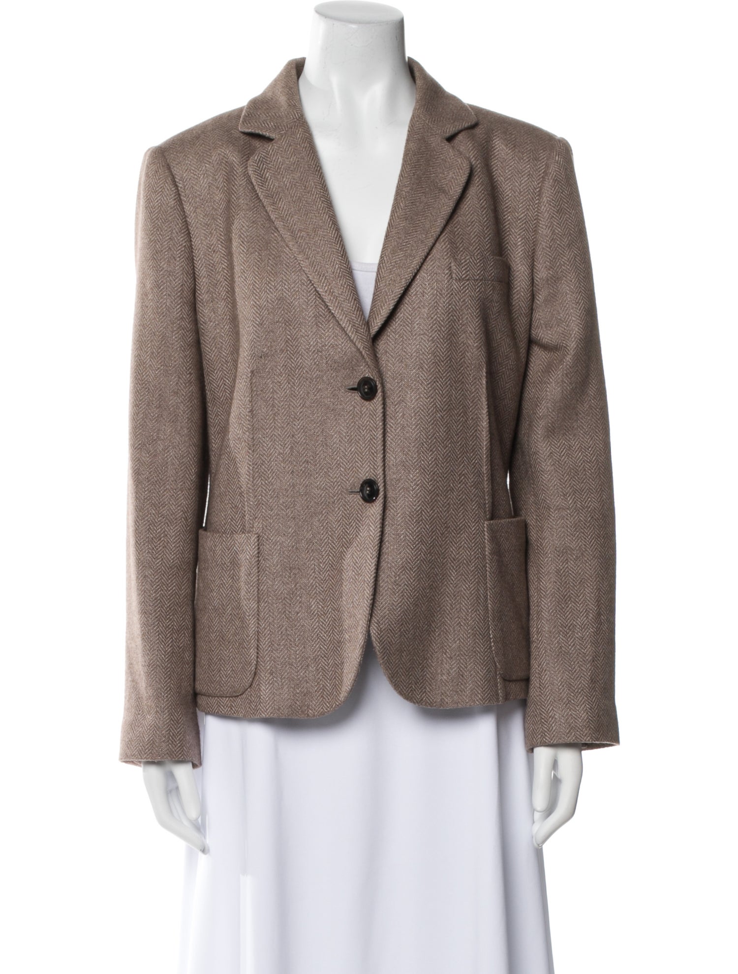 Giorgio Armani Cashmere Printed Blazer