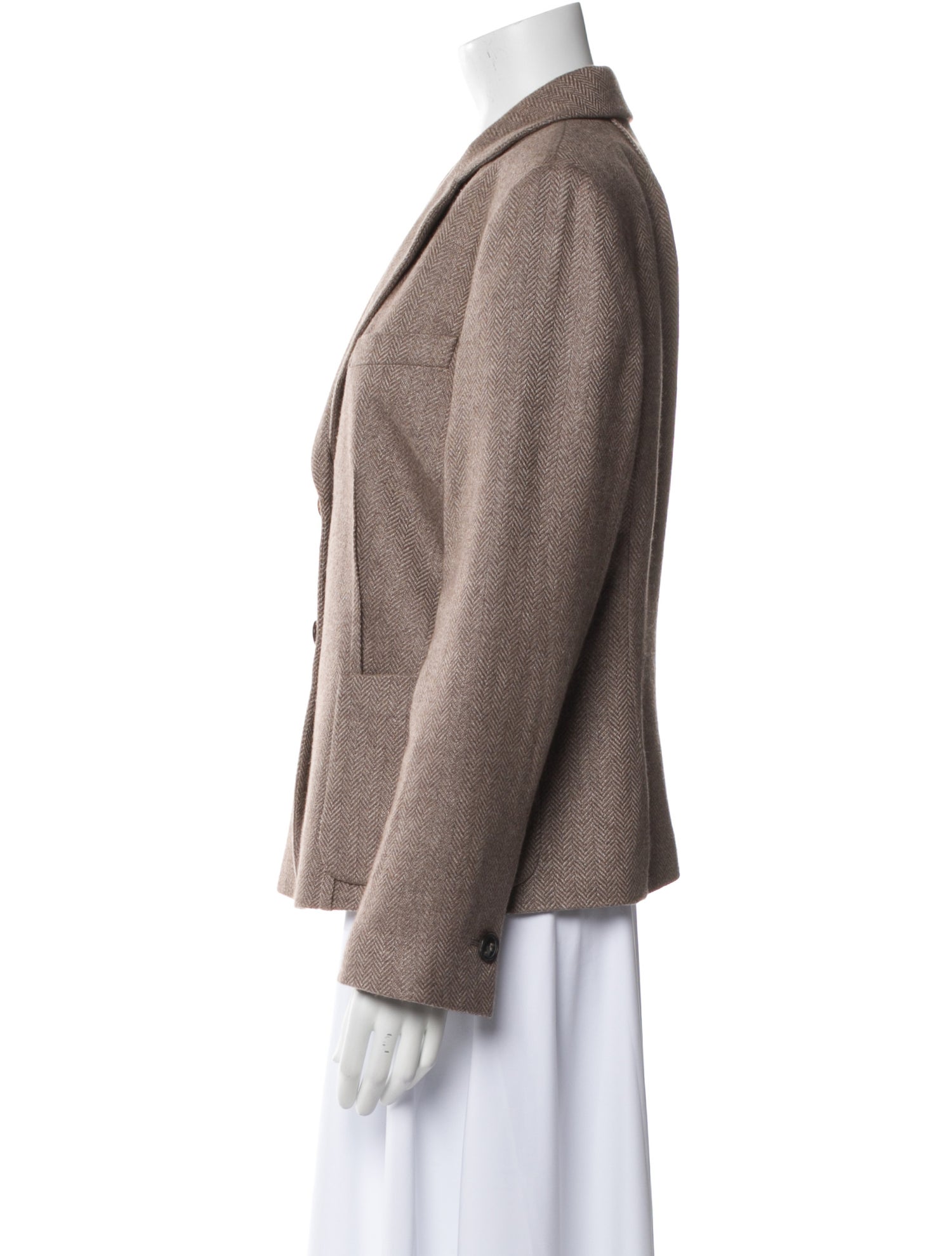 Giorgio Armani Cashmere Printed Blazer