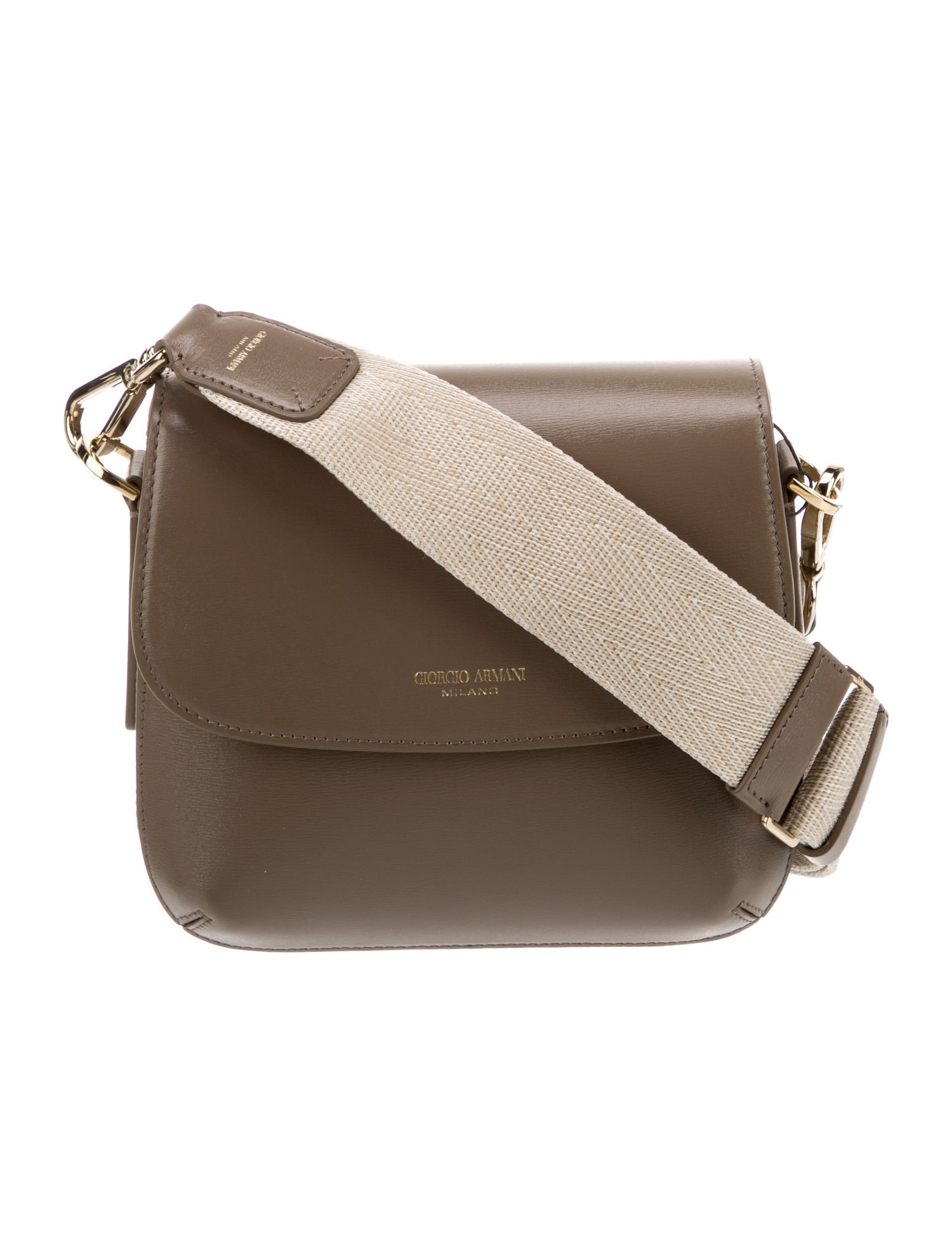 Giorgio Armani Leather Crossbody Bag