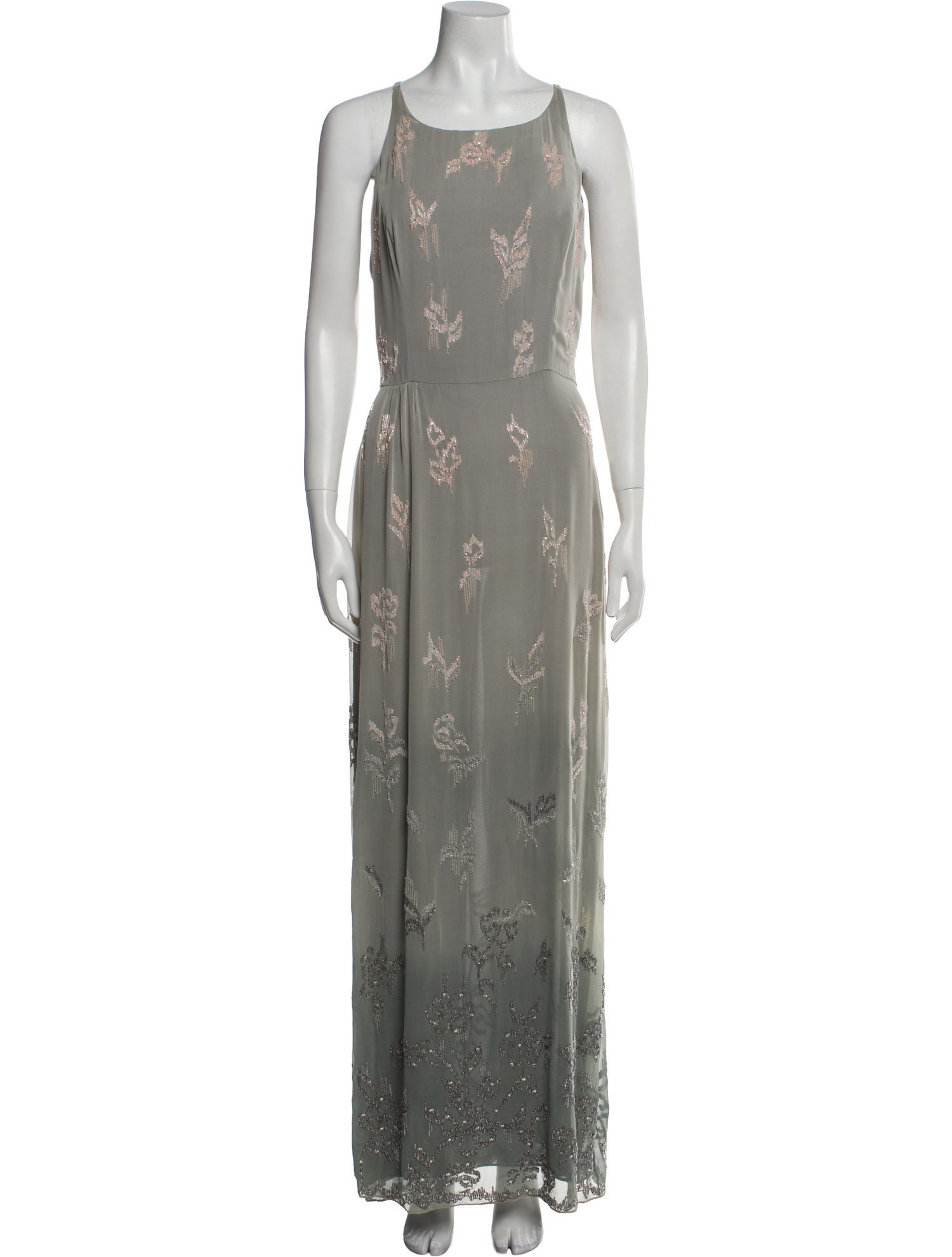 Giorgio Armani Silk Long Dress
