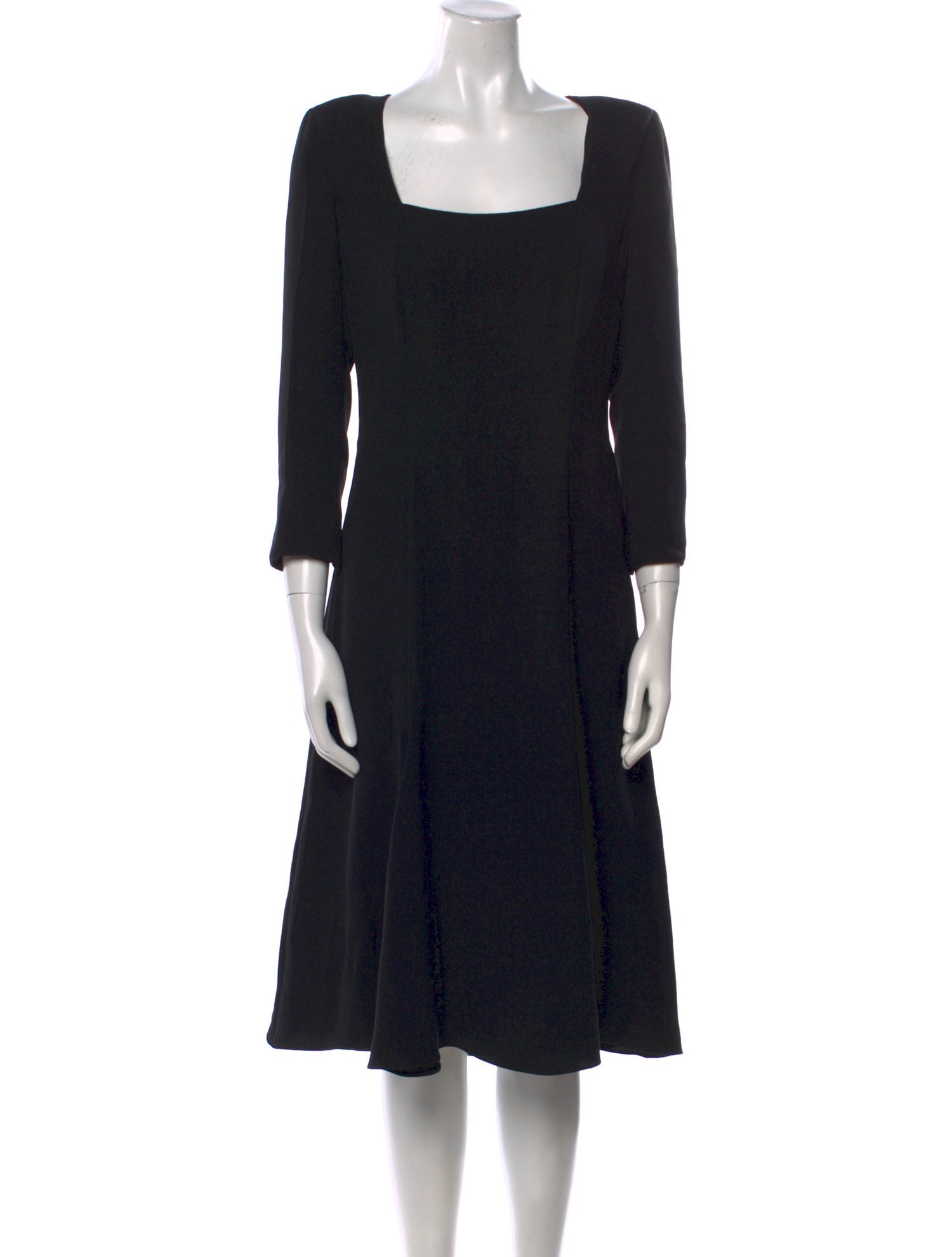 Giorgio Armani Silk Midi Length Dress