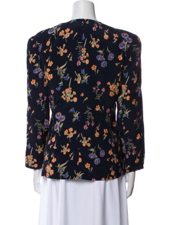 Giorgio Armani Floral Print Evening Jacket