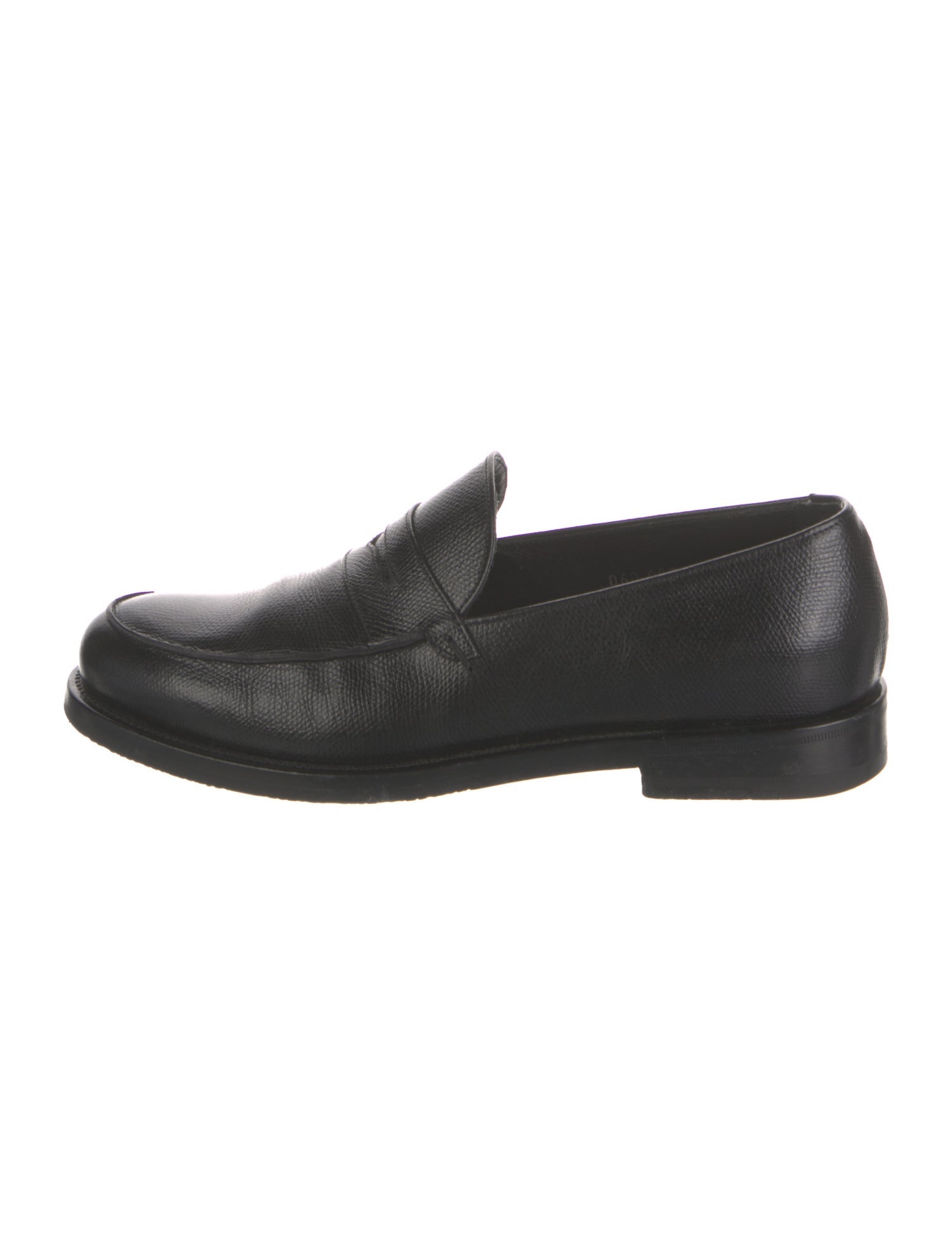 Giorgio Armani Leather Dress Loafers