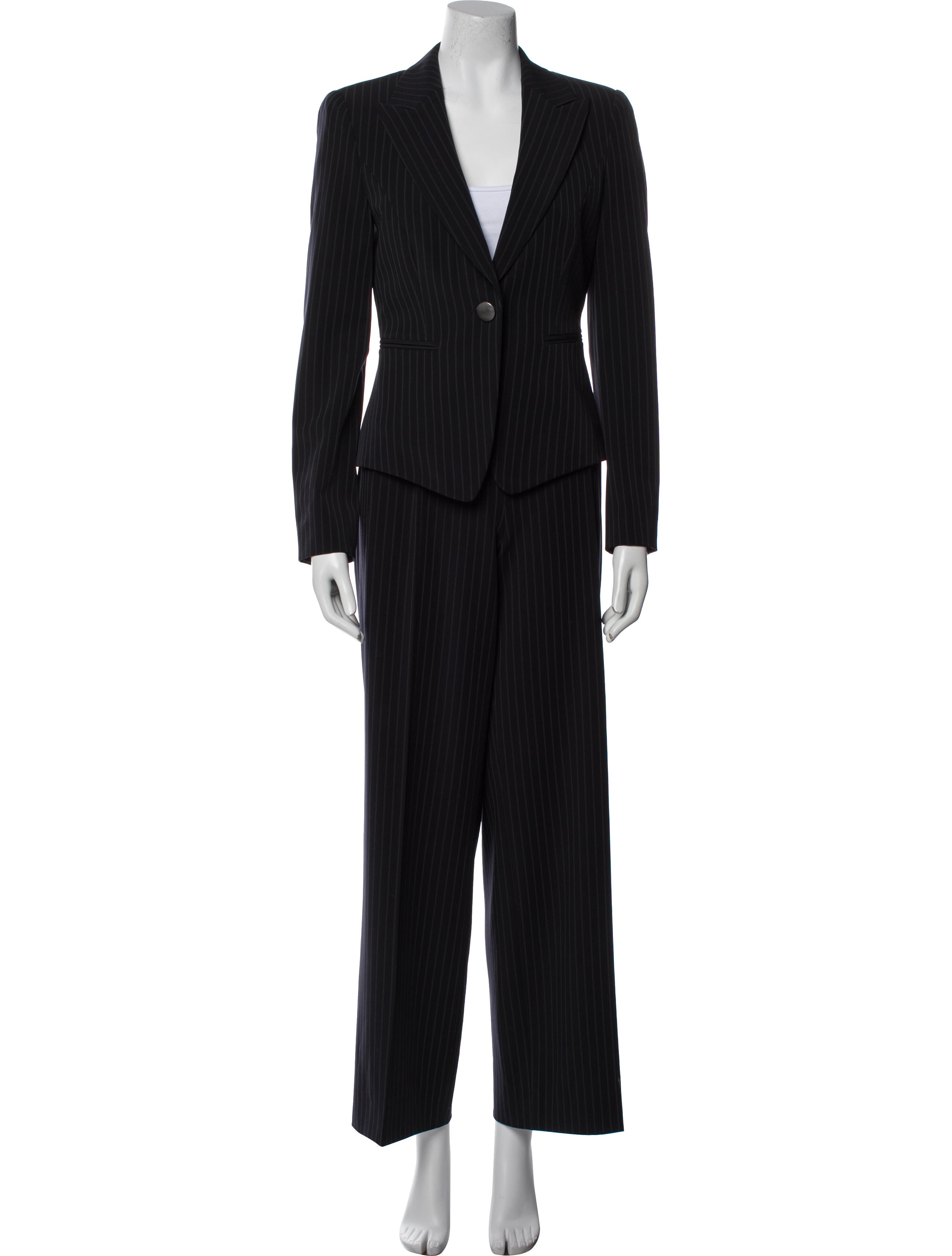 Giorgio Armani Striped Pantsuit