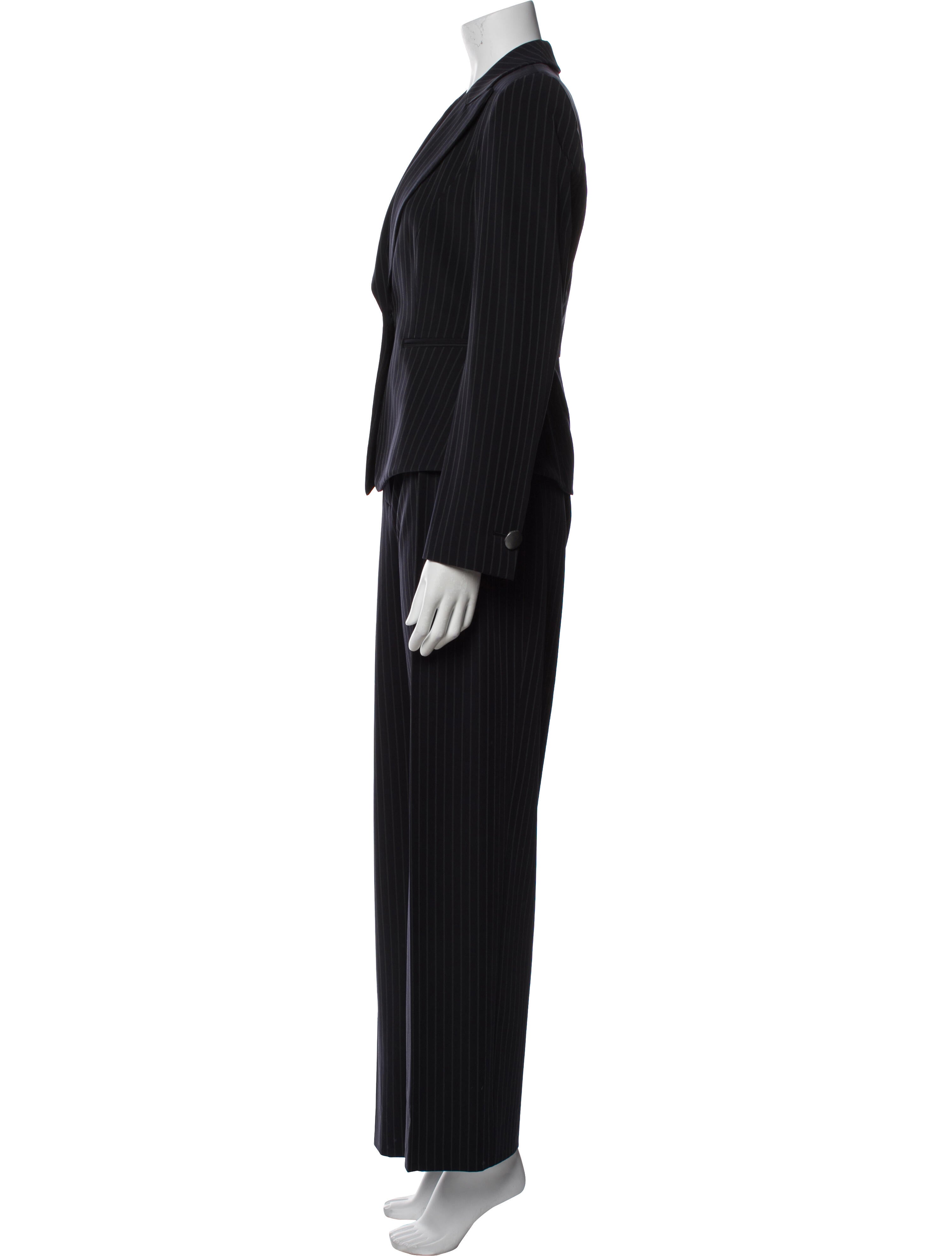 Giorgio Armani Striped Pantsuit