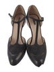 Giorgio Armani Leather T-Strap Pumps