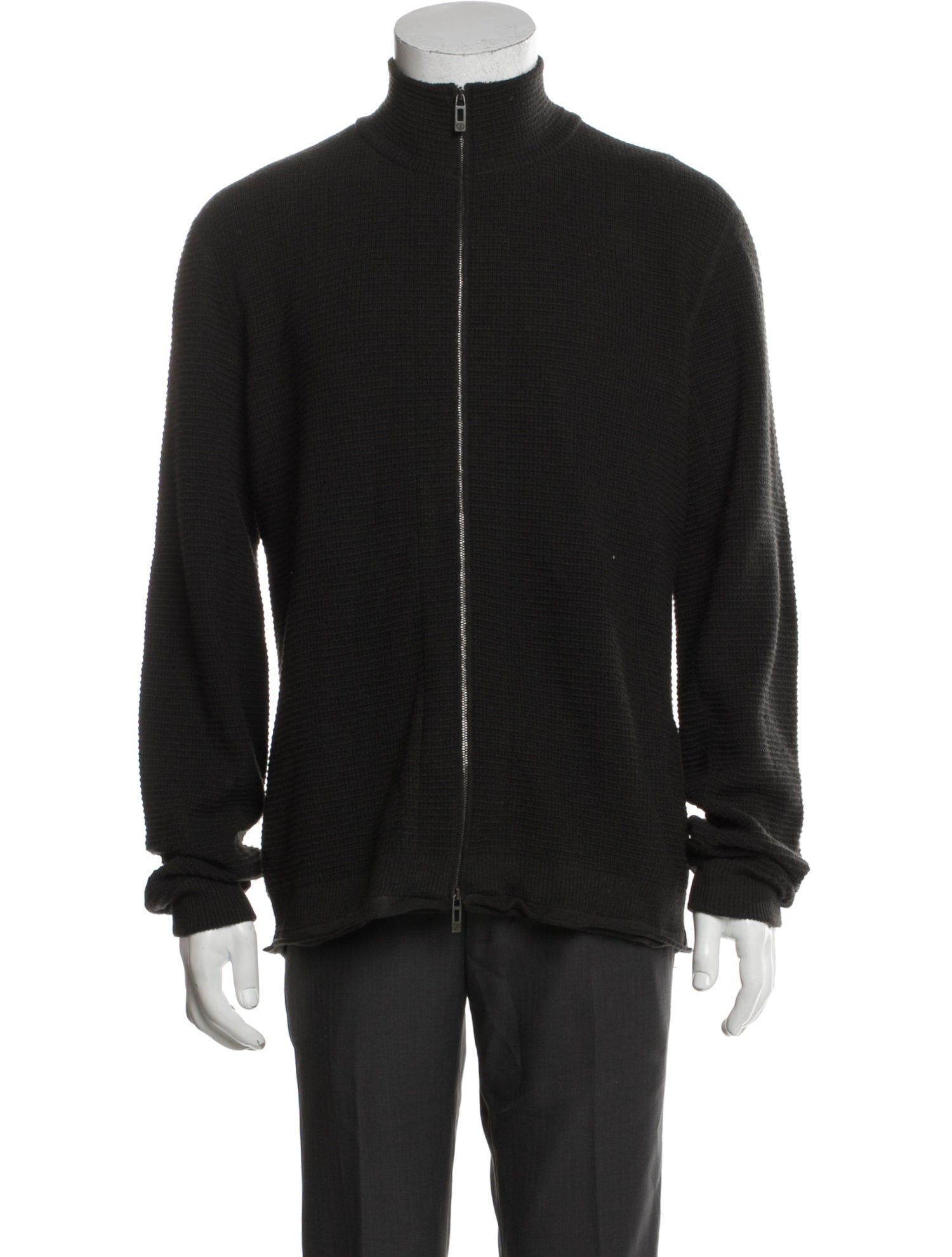 Giorgio Armani Wool Moto Jacket