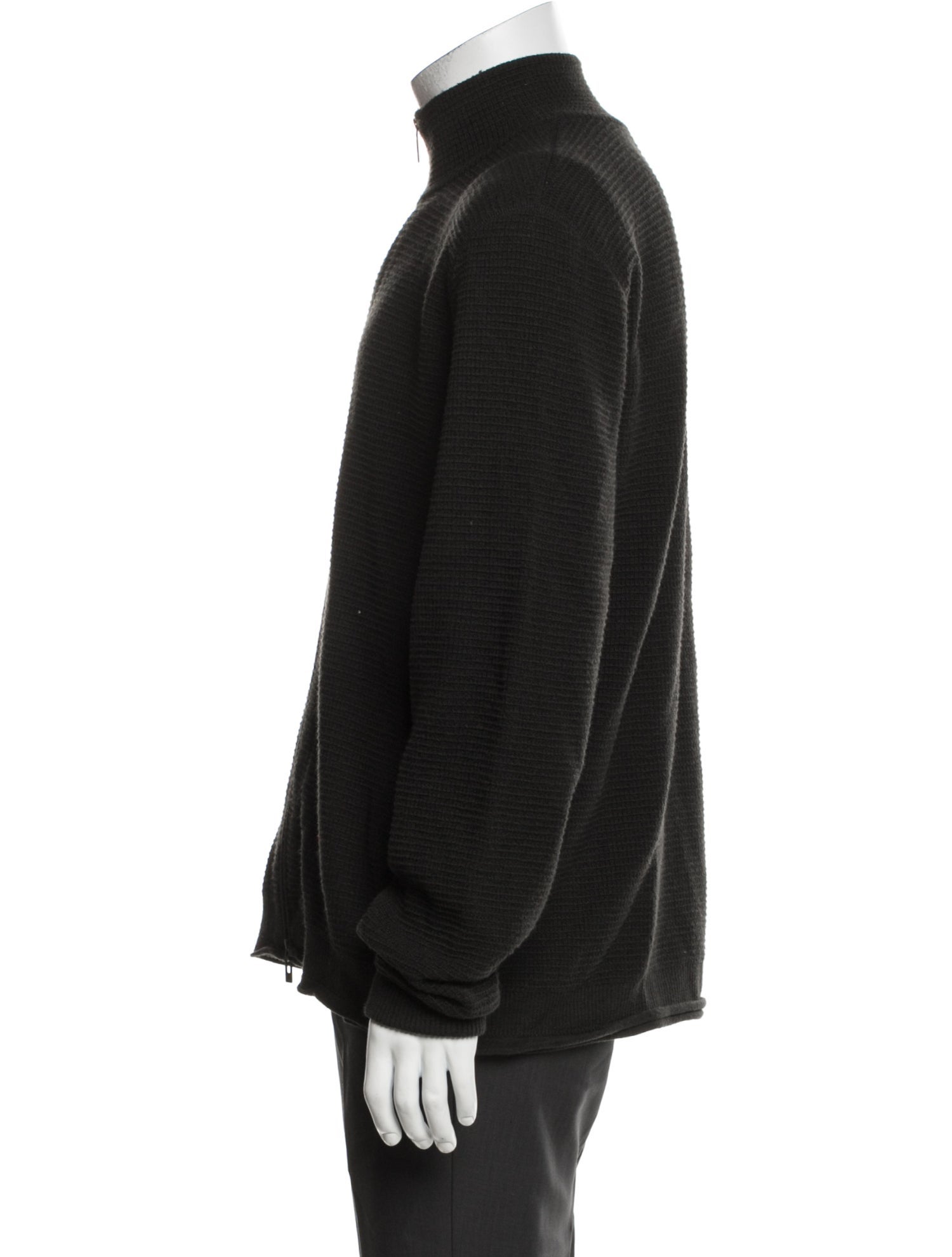 Giorgio Armani Wool Moto Jacket