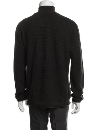 Giorgio Armani Wool Moto Jacket