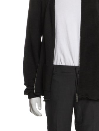 Giorgio Armani Wool Moto Jacket