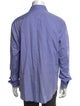 Giorgio Armani Striped Long Sleeve Dress Shirt
