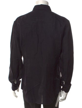 Giorgio Armani Linen Long Sleeve Shirt